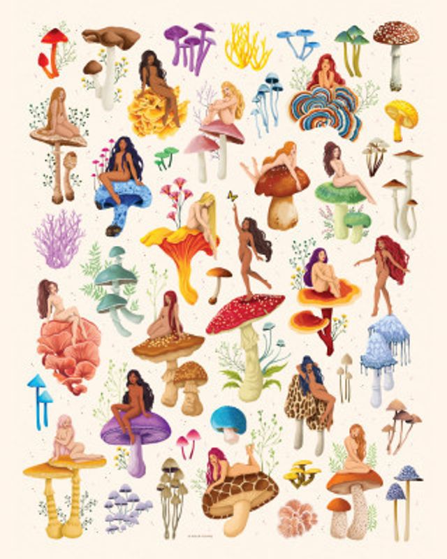 Mushroom Nymphs Light