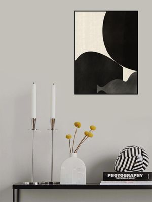 Black Abstract With Texture