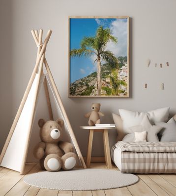 Positano Beach III on Film