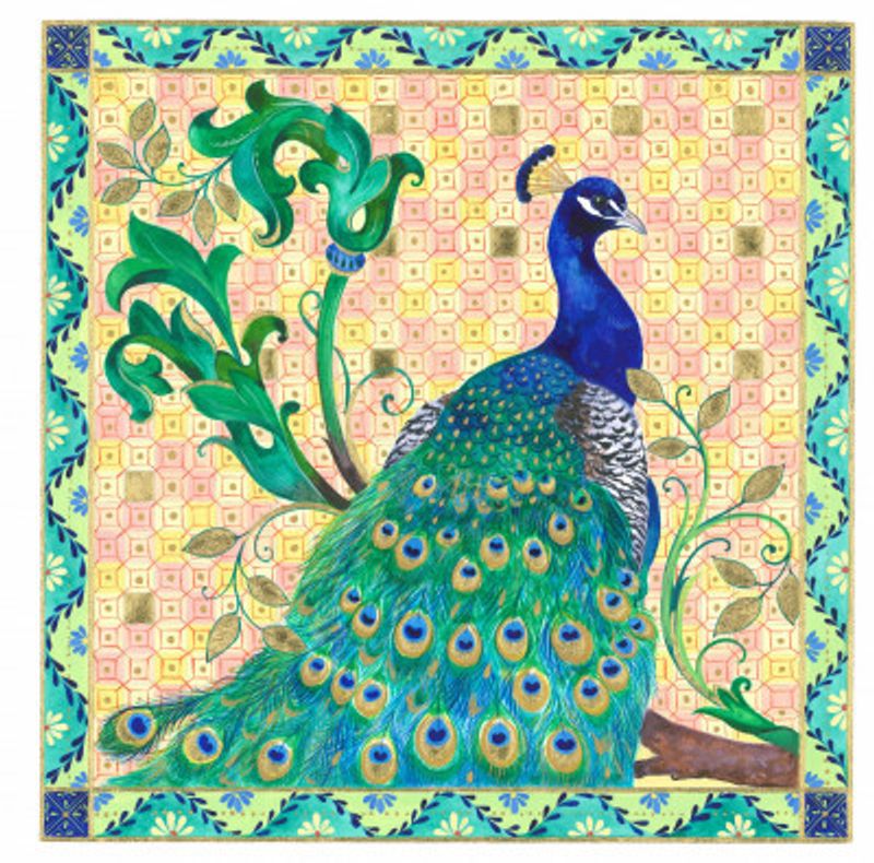 Florentine Peacock