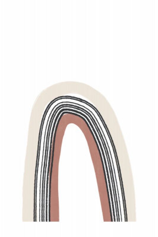 Simple Arch With Black Lines