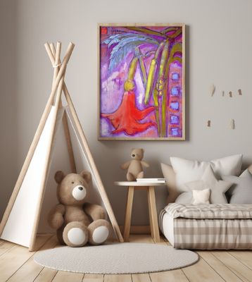 Surreal Blooming Moment