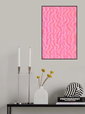 Rippling Pink Waves