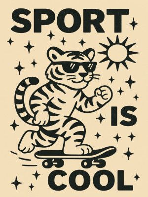 Skating Tiger Vibes