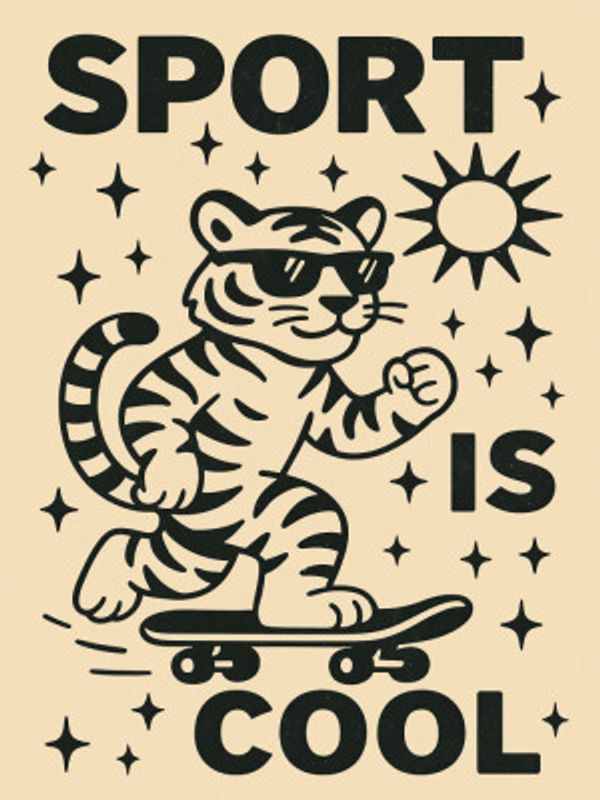 Skating Tiger Vibes