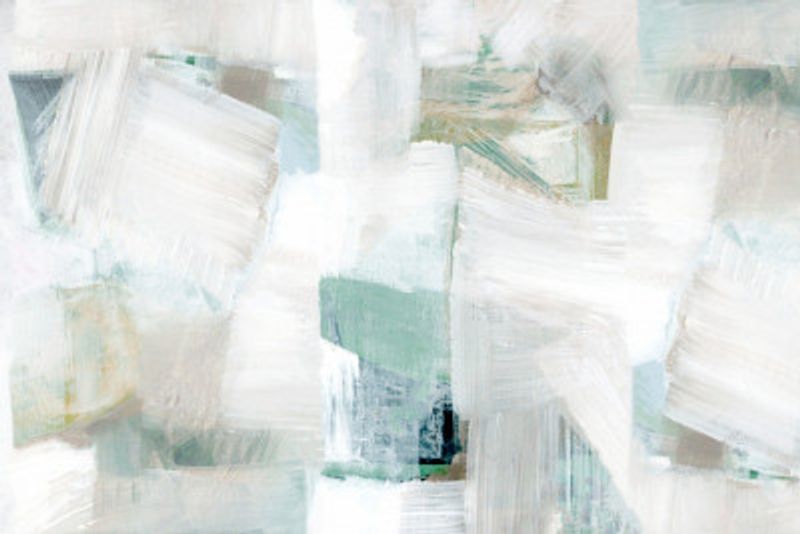 Whispers of White and Blue