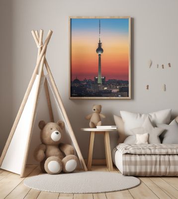 Berlin - Pastell Study #1