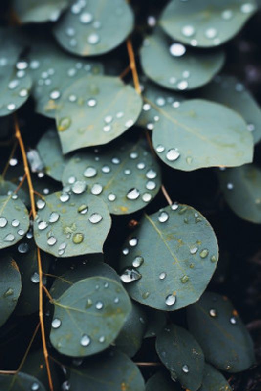Rain-Kissed Leaves