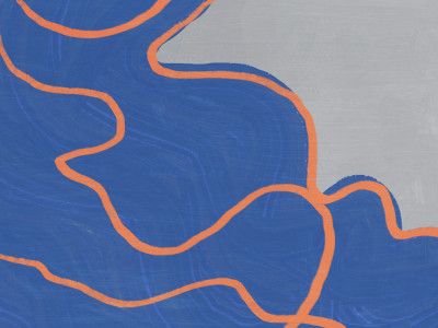 Large abstract - Color flow