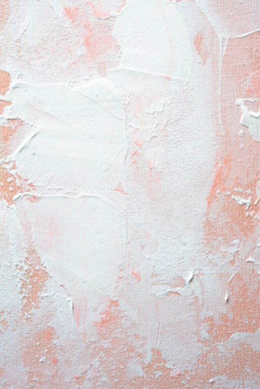 Minimalist Design With Peach And White Tones