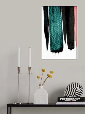 Abstract Vertical Brushstrokes