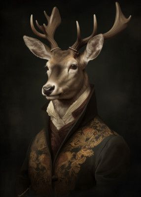 Stag Portrait