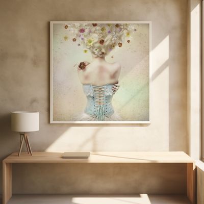 Girl of the flower garden