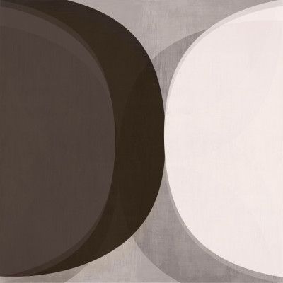 Modern Mocha Abstract Shapes 3