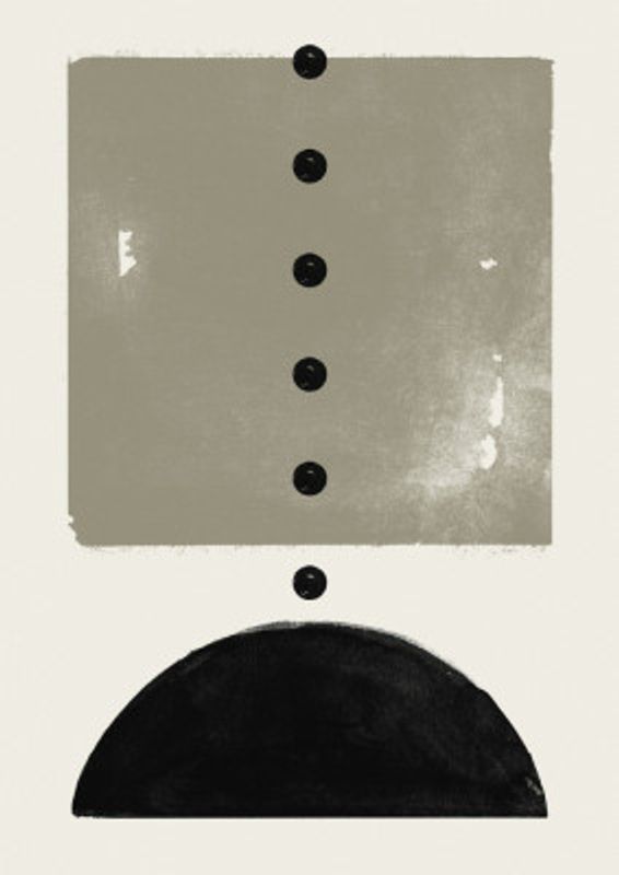 Black Dune Abstraction