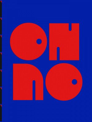 Bold Letters, Blue Background