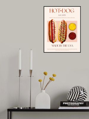 Hot Dogs with Mustard and Ketchup