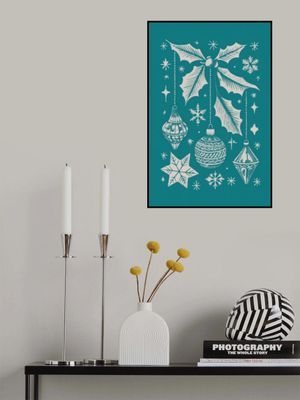 Bells and Baubles: Holiday Ornament Poster