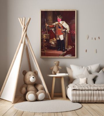 Royal Figure in Regalia