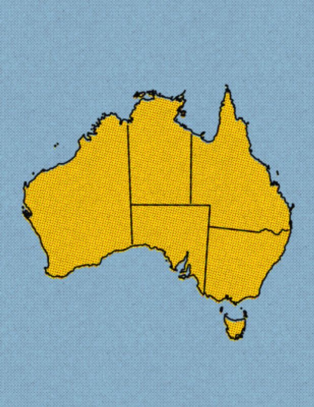 Map of Australia