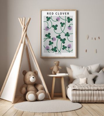 Red Clover - National flower of Denmark