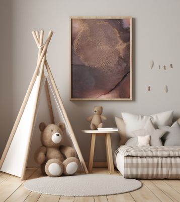 Organic Textures and Earthy Tones