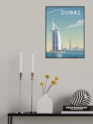 Dubai Travel Poster