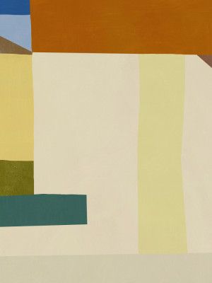 Geometric Shapes with a Muted Color Palette