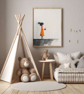 The Girl With the Red Coffee Cup