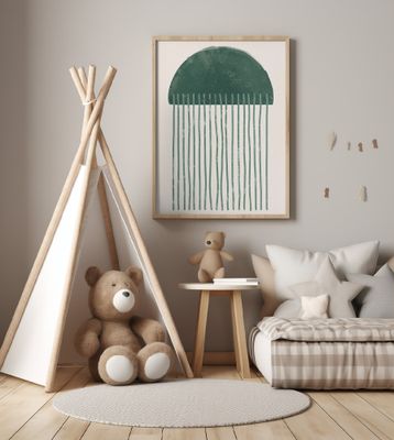 Emerald Suspicious Jellyfish