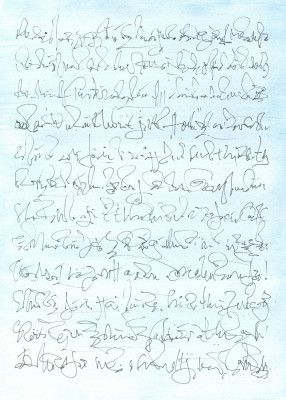 Asemic writing Prose