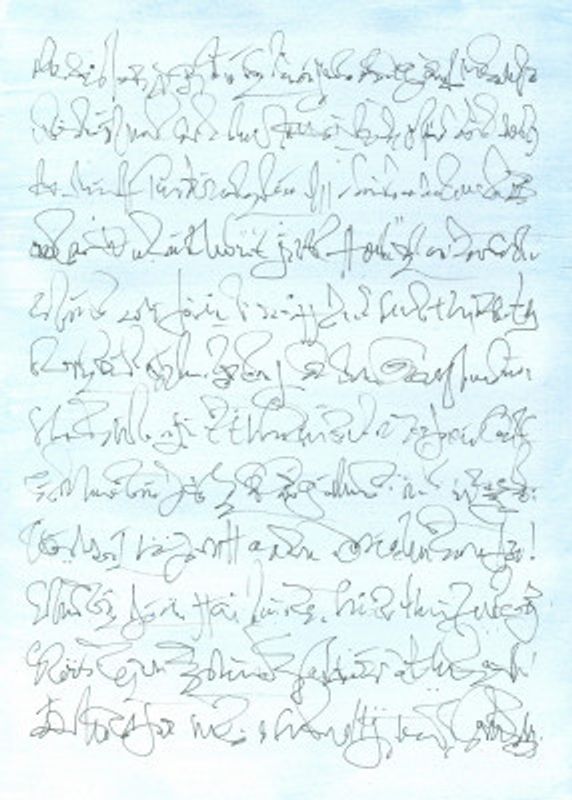 Asemic writing Prose