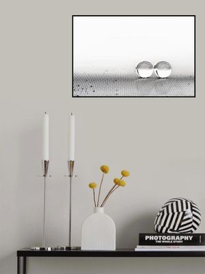 Concept with balls on fantasy background