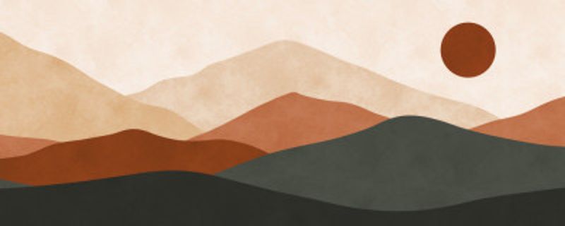 Landscape and sunset 3