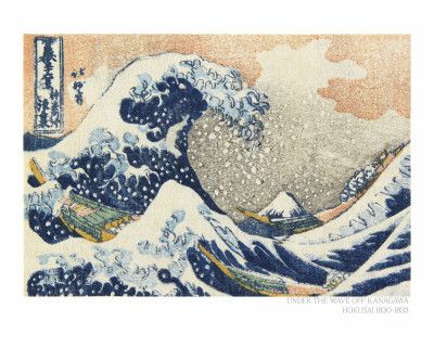 Hokusai's Under the Wave Off Kanagawa (1830 1833)