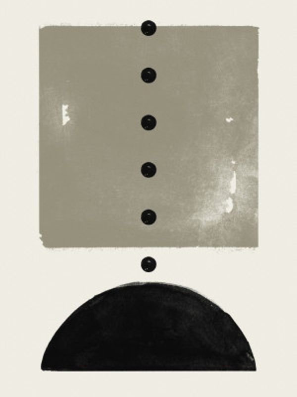 Black Dune Abstraction