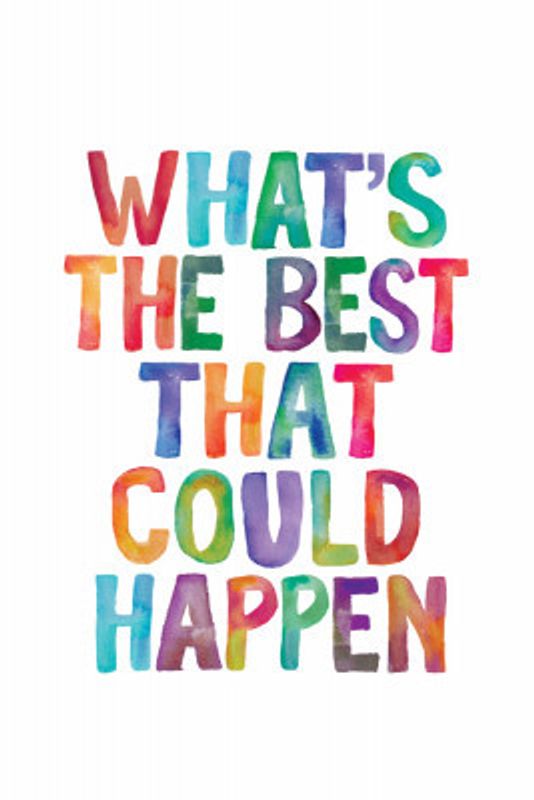 What's the Best That Could Happen Copy