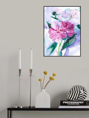 Periwinkle Peony Large