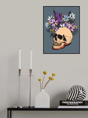 Beauty Blooms Amidst the Shadow of Decay