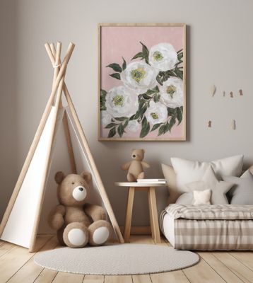 Evadne peonies in pink