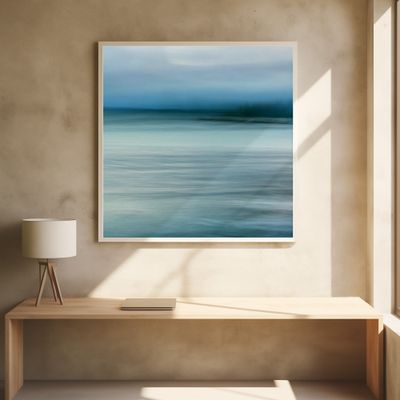 the line between sea and sky