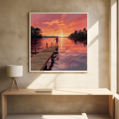 A Beautiful Morning By the Lake