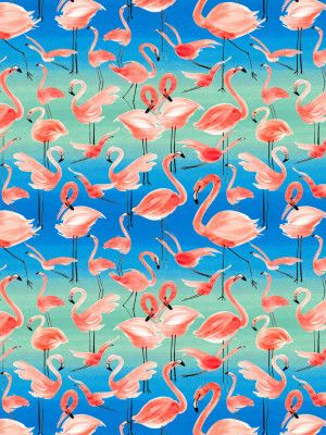 Tropical Flamingo Pink