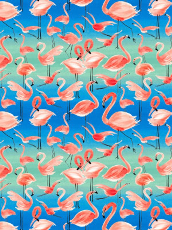 Tropical Flamingo Pink