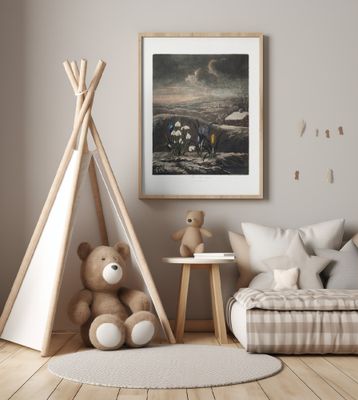 The Snowdrops from The Temple of Flora (1807)