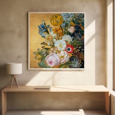 A Still Life On Gold