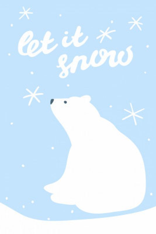 Polarbearletitsnow