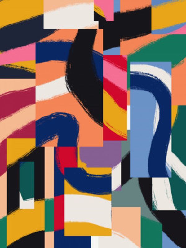 Shapes with Dynamic Brushstrokes