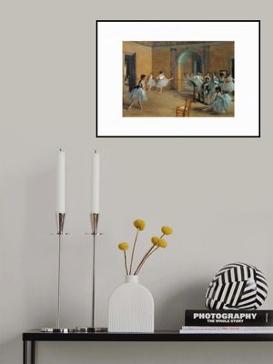 The Dance Foyer At the Opera On the Rue Le Peletier No.2