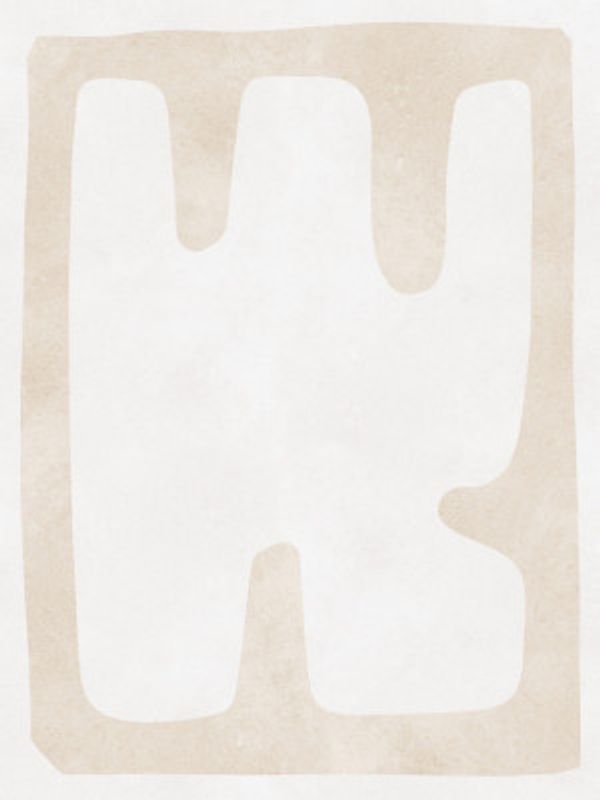 Minimalist Organic Shapes